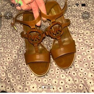 Michael Kors Brown Sandals